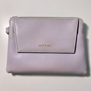 Matt + Nat Vera small wallet in lilac